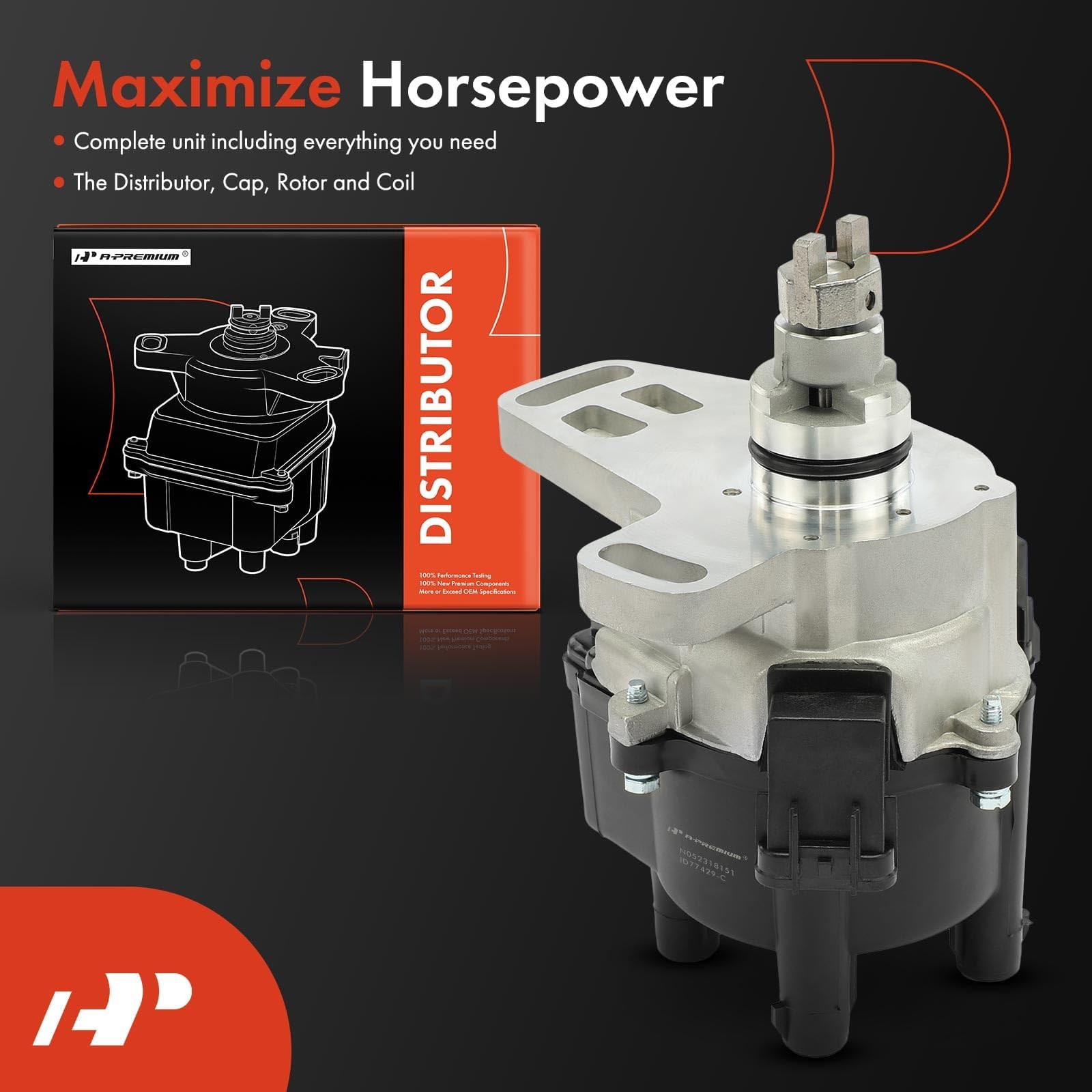 Amazon.com: A-Premium Ignition Distributor with Cap and